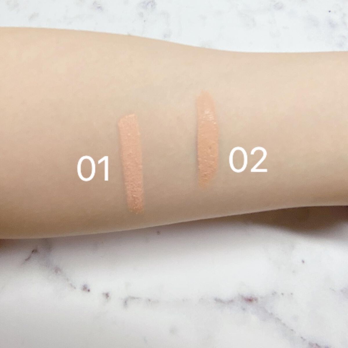 デザイニング コンシーラー 01 ライトオークル/ブリリアージュ/リキッドコンシーラーを使ったクチコミ（2枚目）