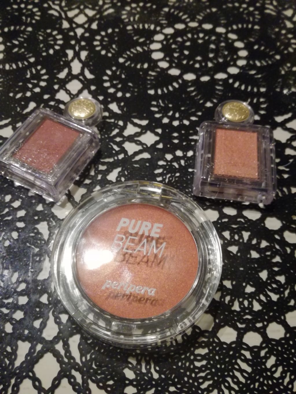 peripera Pure Beam Flash Cheek/PERIPERA/パウダーチークを使ったクチコミ（1枚目）