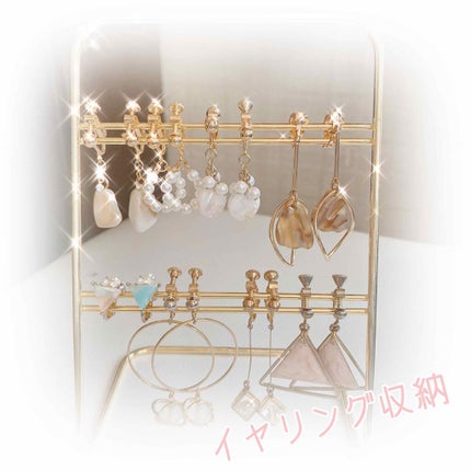 ピアス・イヤリングスタンド/セリア/その他を使ったクチコミ(1枚目)