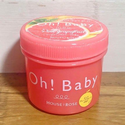 Oh! Baby ボディ スムーザー PGF(ピンクグレープフルーツの香り)/ハウス オブ ローゼ/ボディスクラブを使ったクチコミ(1枚目)