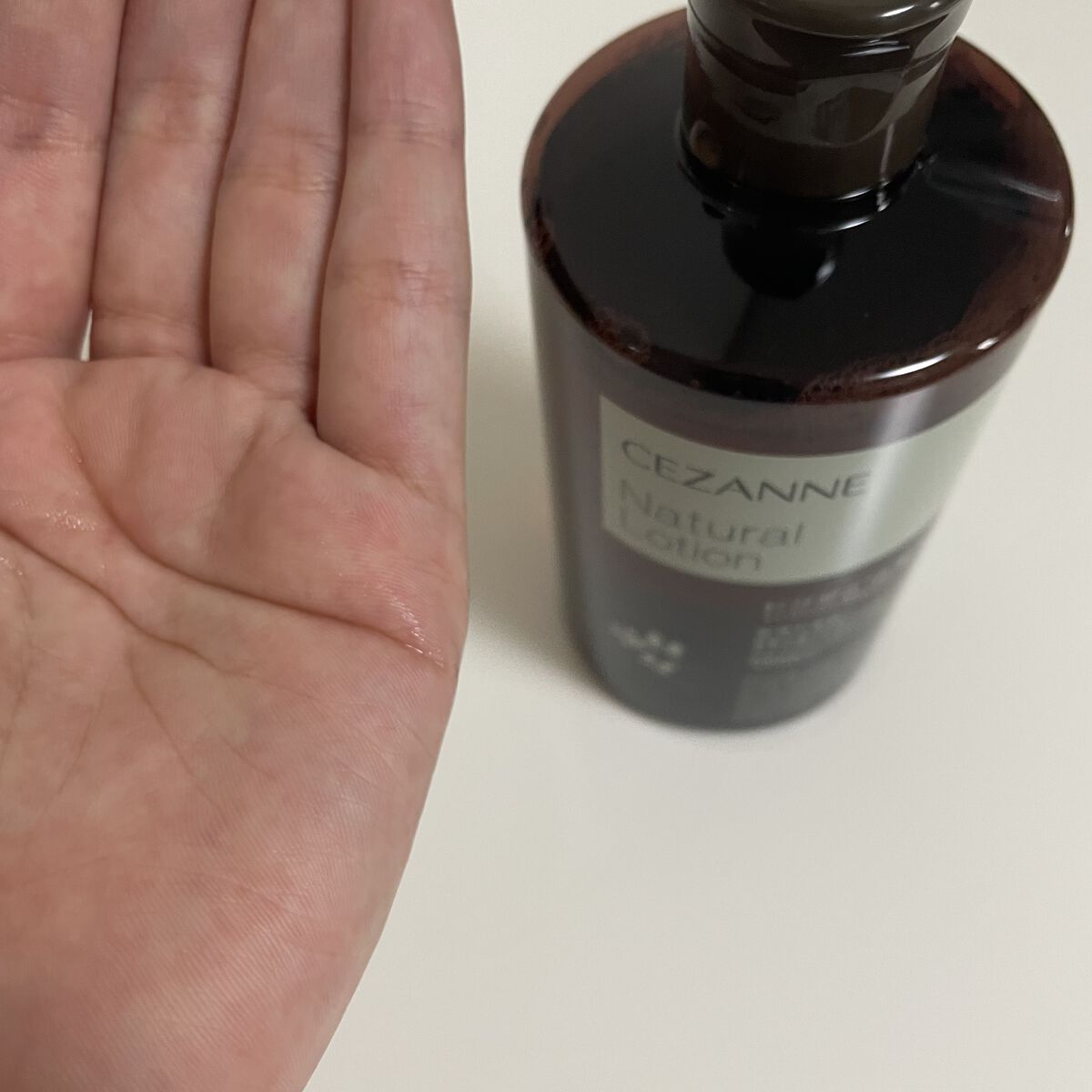 ナチュラルローション/CEZANNE/化粧水を使ったクチコミ（3枚目）