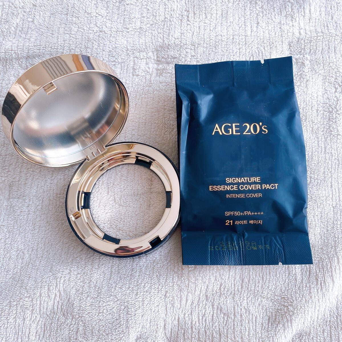 SIGNATURE ESSENCE COVER PACT　/AGE20’s/クリーム・エマルジョンファンデーションを使ったクチコミ（2枚目）