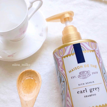 リッチリペア シャンプー/トリートメント/MAISON DE THÉ/市販シャンプーを使ったクチコミ(2枚目)