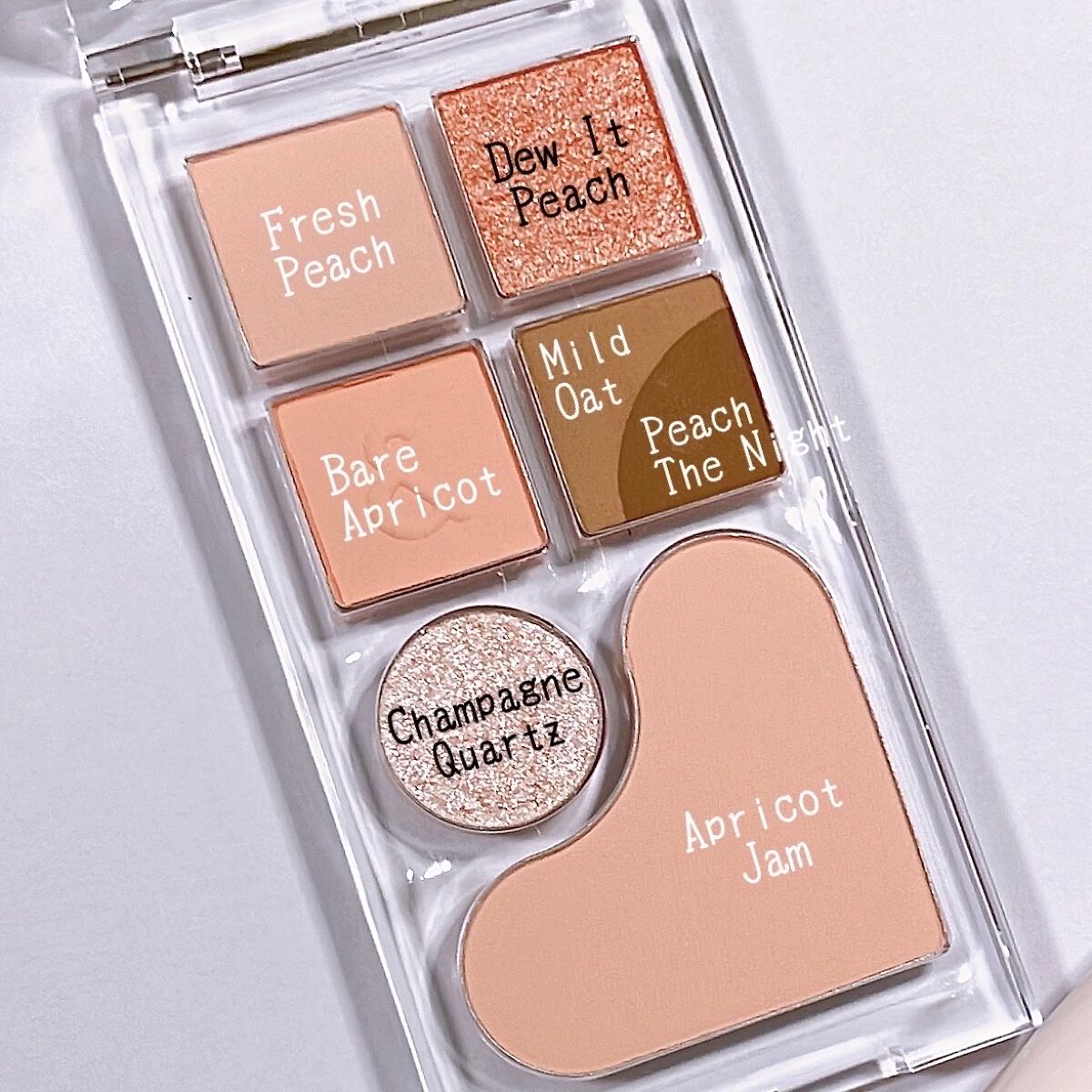 ベアレイヤーパレット/rom&amp;nd/アイシャドウパレットを使ったクチコミ（3枚目）