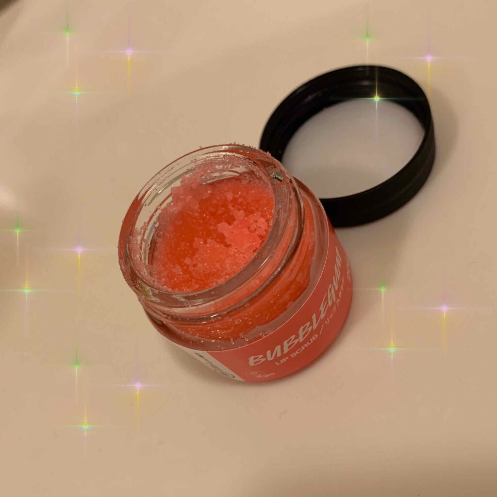 およよん on LIPS 「LUSHのリップスクラブ ¥1200程bubblegum香りは..」(2枚目)