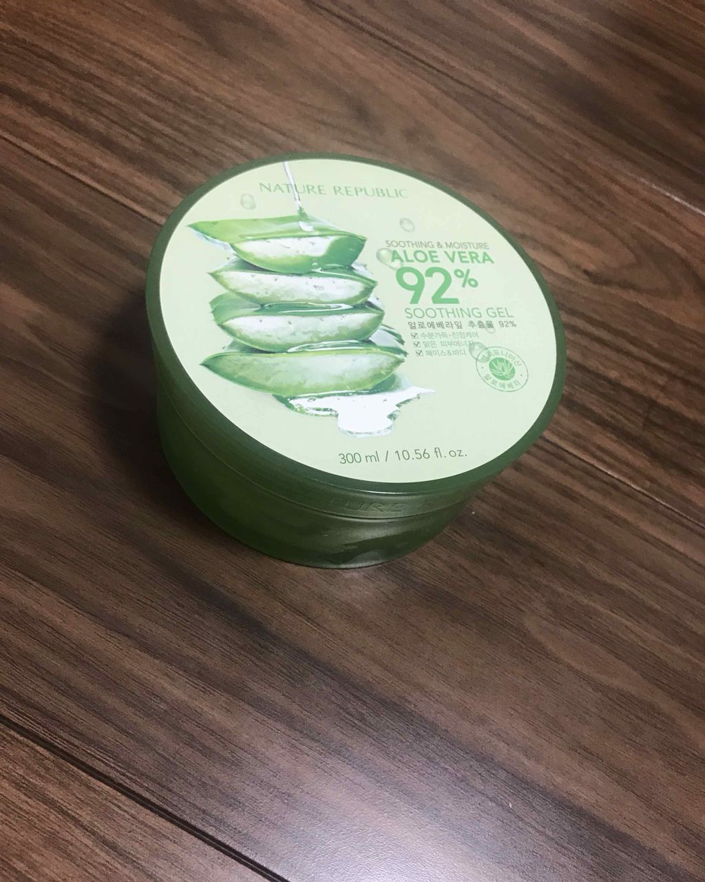 マイルド&モイスチャーアロエジェル/ネイチャーリパブリック/ボディローションを使ったクチコミ(1枚目)