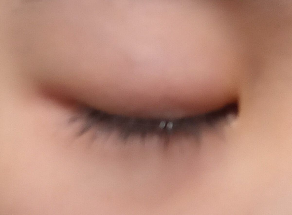 クリアコートマスカラ 01 クリア/キャンメイク/マスカラトップコートを使ったクチコミ（2枚目）