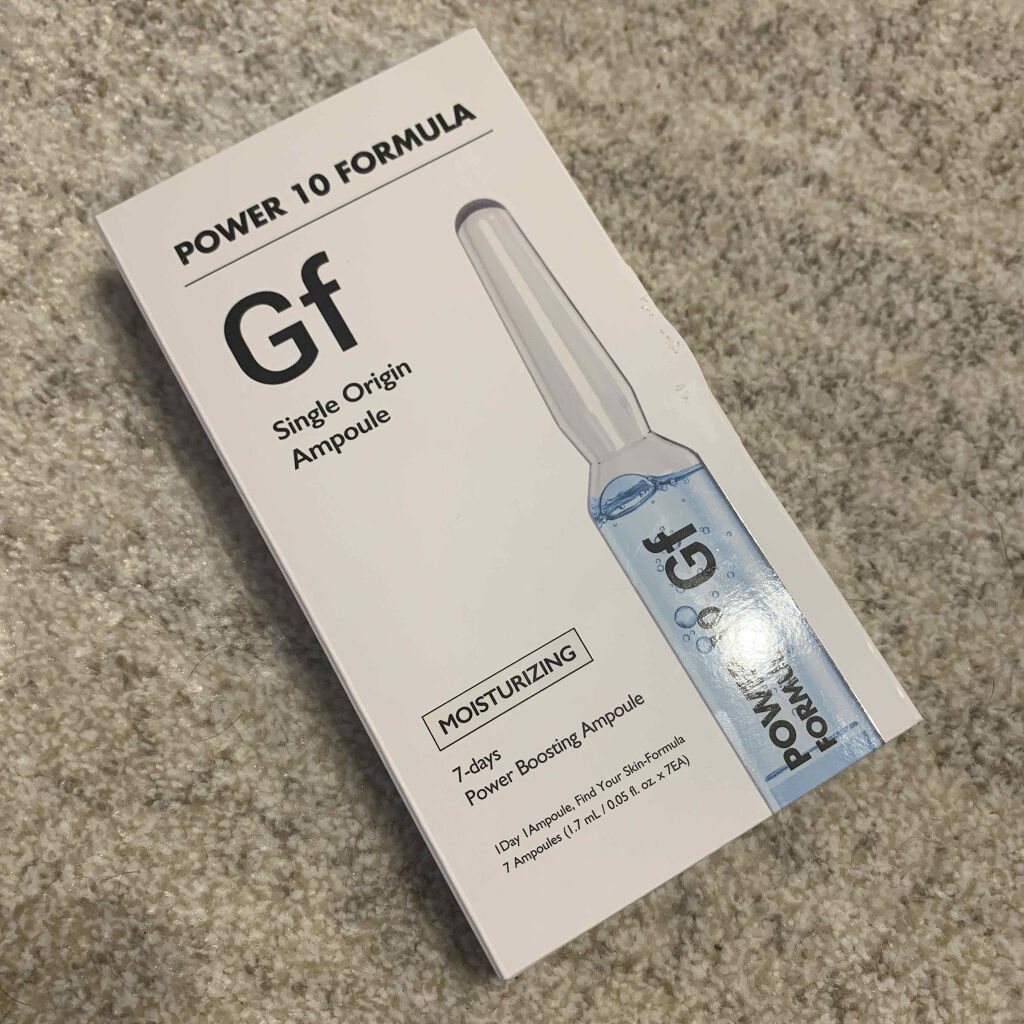パワー10 フォーミュラ シングル オリジン アンプル/It's skin/美容液を使ったクチコミ（1枚目）