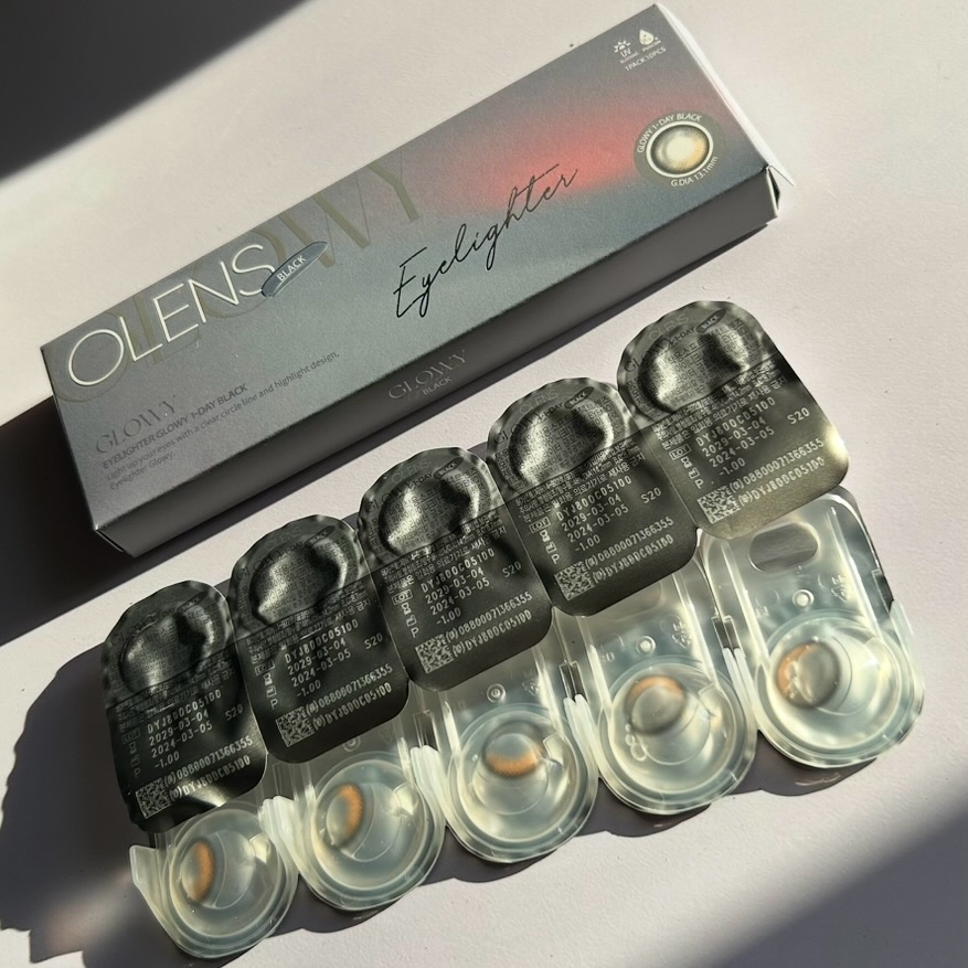 Glowy 1day/OLENS/ワンデー（１DAY）カラコンを使ったクチコミ（1枚目）