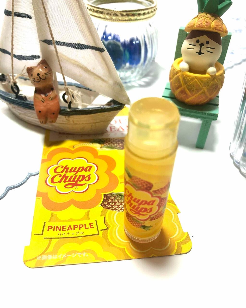 デリシャスリップクリーム Chupa Chups(チュッパチャプス)/デリシャスリップクリーム/リップクリームを使ったクチコミ(2枚目)