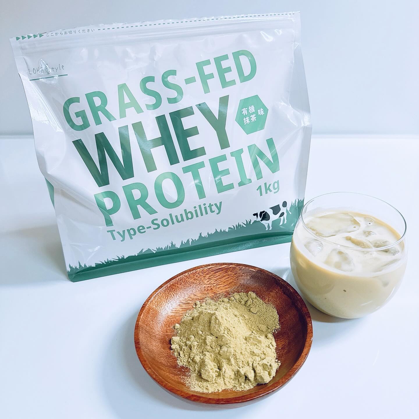 グラスフェッド ホエイプロテイン/みやび/その他プロテインを使ったクチコミ（2枚目）