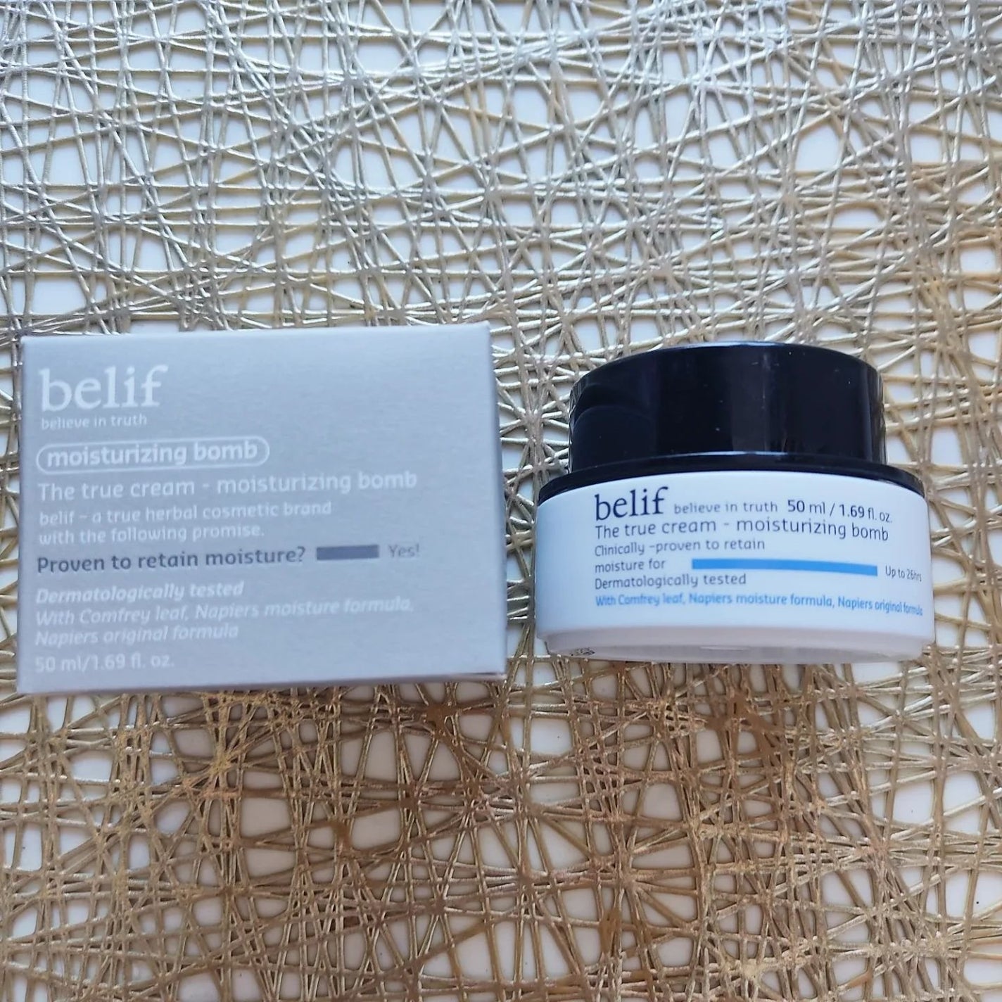 ザトゥルークリームモイスチャライジングバーム/belif/フェイスクリームを使ったクチコミ(1枚目)