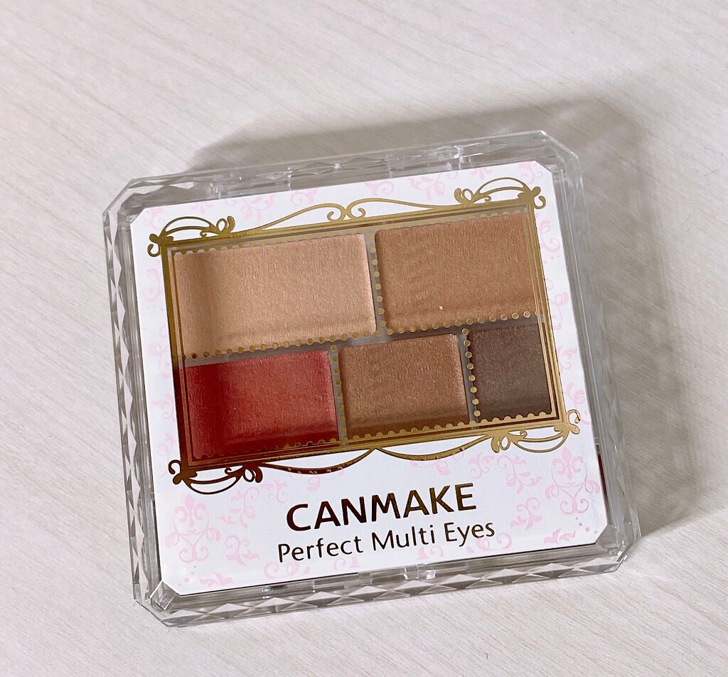 パーフェクトマルチアイズ/キャンメイク/アイシャドウパレットを使ったクチコミ(2枚目)