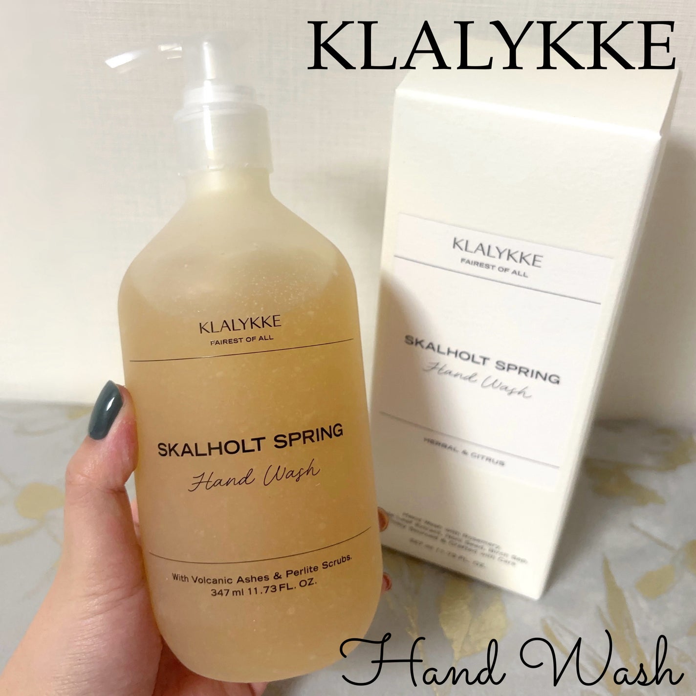 スカールホルトスプリングハンドウォッシュ/KLALYKKE/ハンドソープを使ったクチコミ(1枚目)