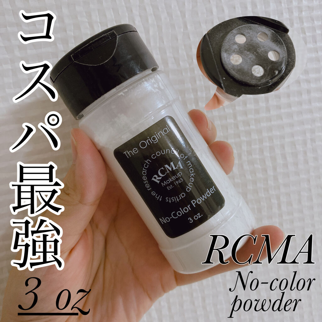 No Color Powder/RCMA Makeup/ルースパウダーを使ったクチコミ（1枚目）