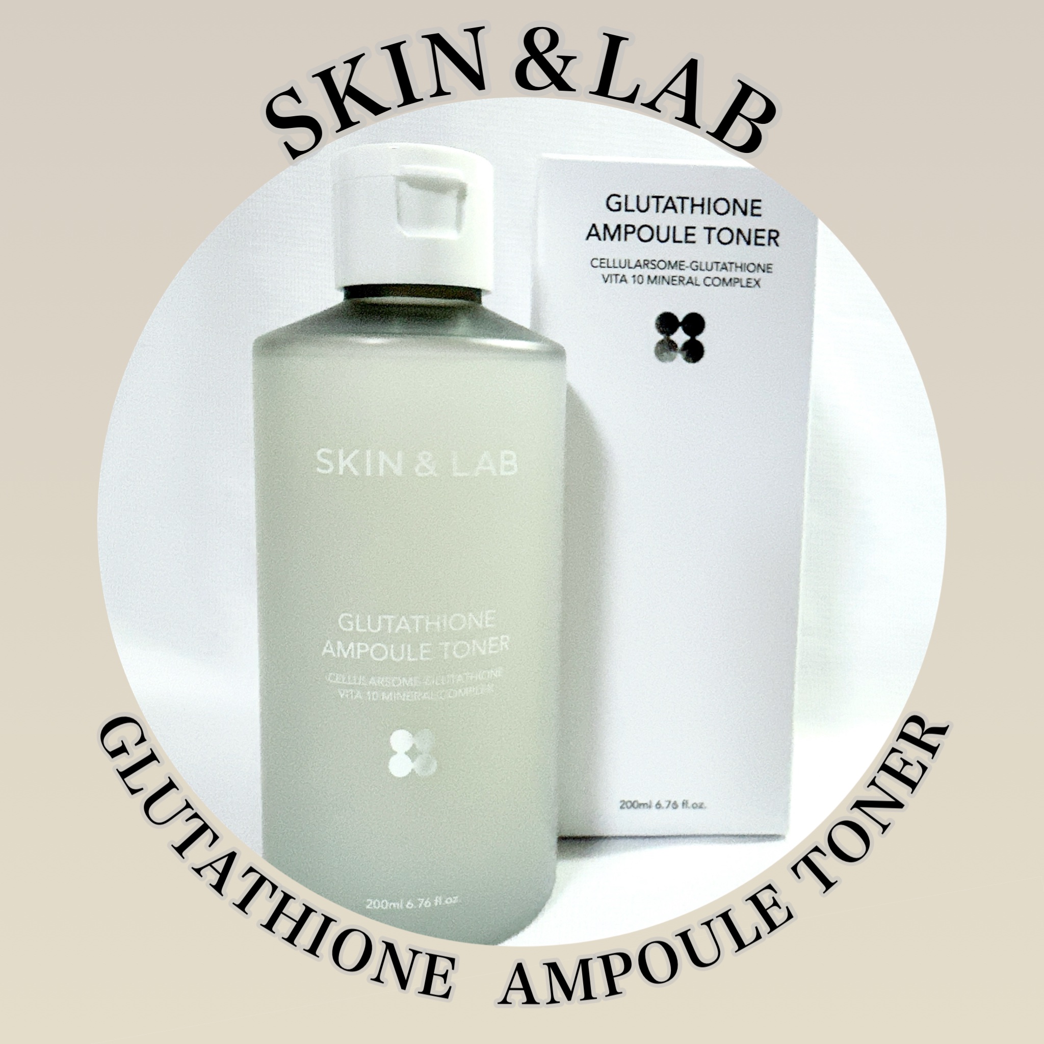 ⁡
話題の人気成分たっぷり
⁡
⁡
SKIN&LAB
グルタチオンアンプルトナー
⁡
⁡
話題の成分グルタチオンがたっぷり配合されたトナー✨
グルタチオンはお肌の透明感が欲しい方、くすみに悩んでる方にぜひとり入れてもらいたい成分！
（私も悩