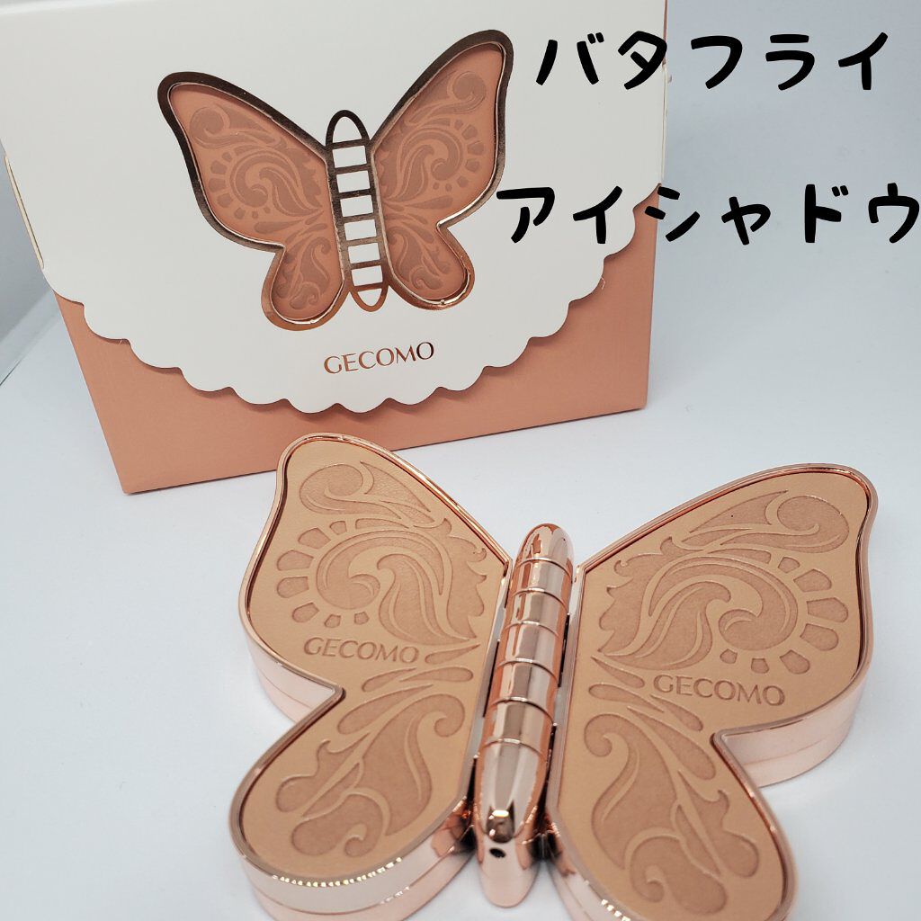 butterfly 6 colors Eye Shadow/gecomo/アイシャドウパレットを使ったクチコミ（1枚目）