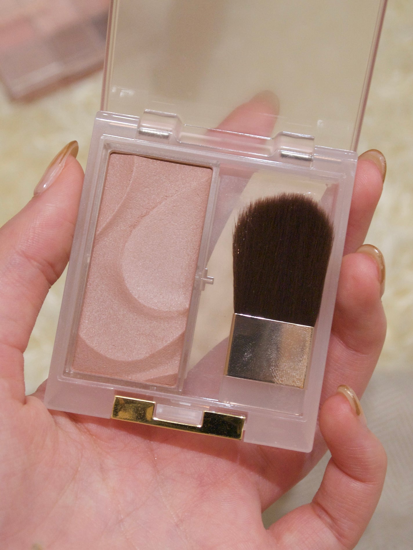 シームレストーン ブラッシュ/excel/パウダーチークを使ったクチコミ(2枚目)