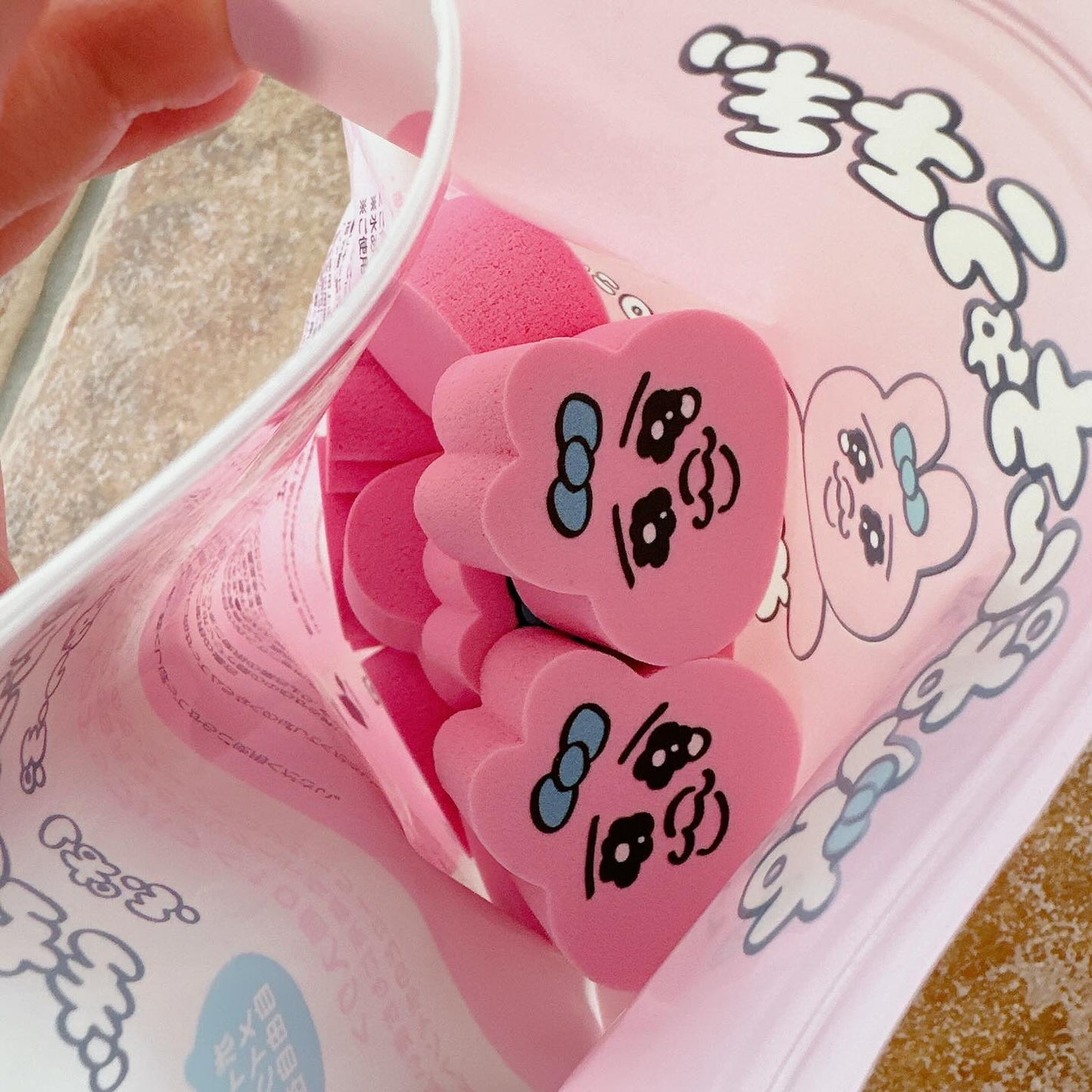 おぱんちゅうさぎ ダイカットパフ|SHOBIDOの口コミ - お おぱんちゅうさぎ ダイカットパフ|SHOBIDOの口コミ - お