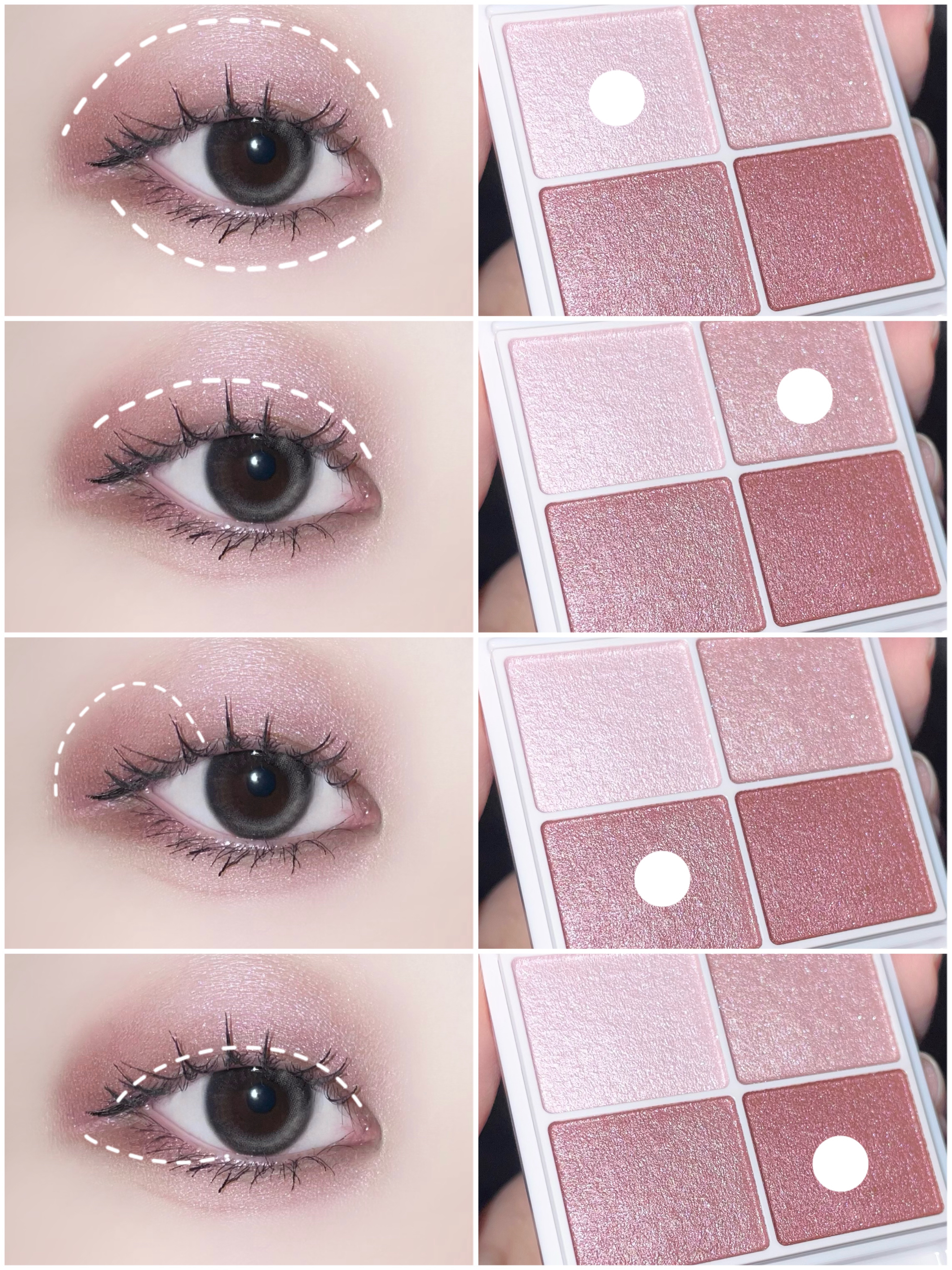 シルキースフレアイズ/キャンメイク/アイシャドウパレットを使ったクチコミ（3枚目）