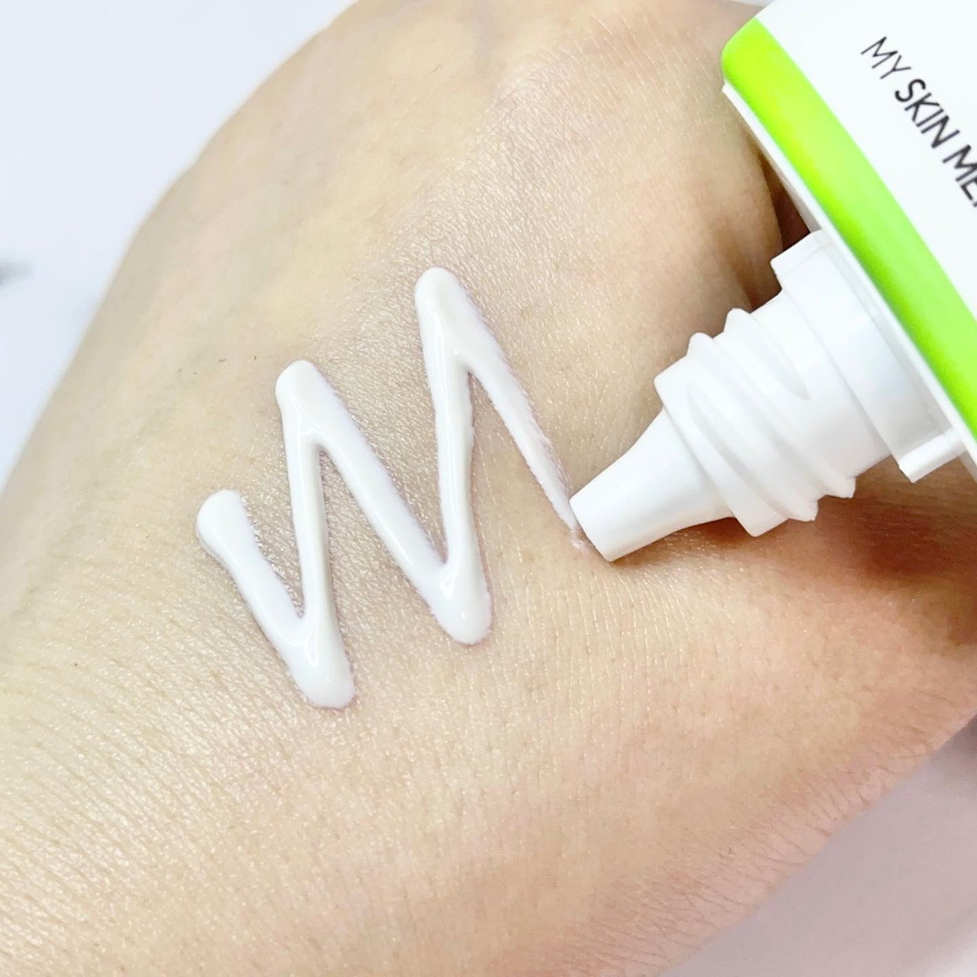 グリーンマイルドアップサンプラス/Dr.G/日焼け止めクリームを使ったクチコミ(3枚目)