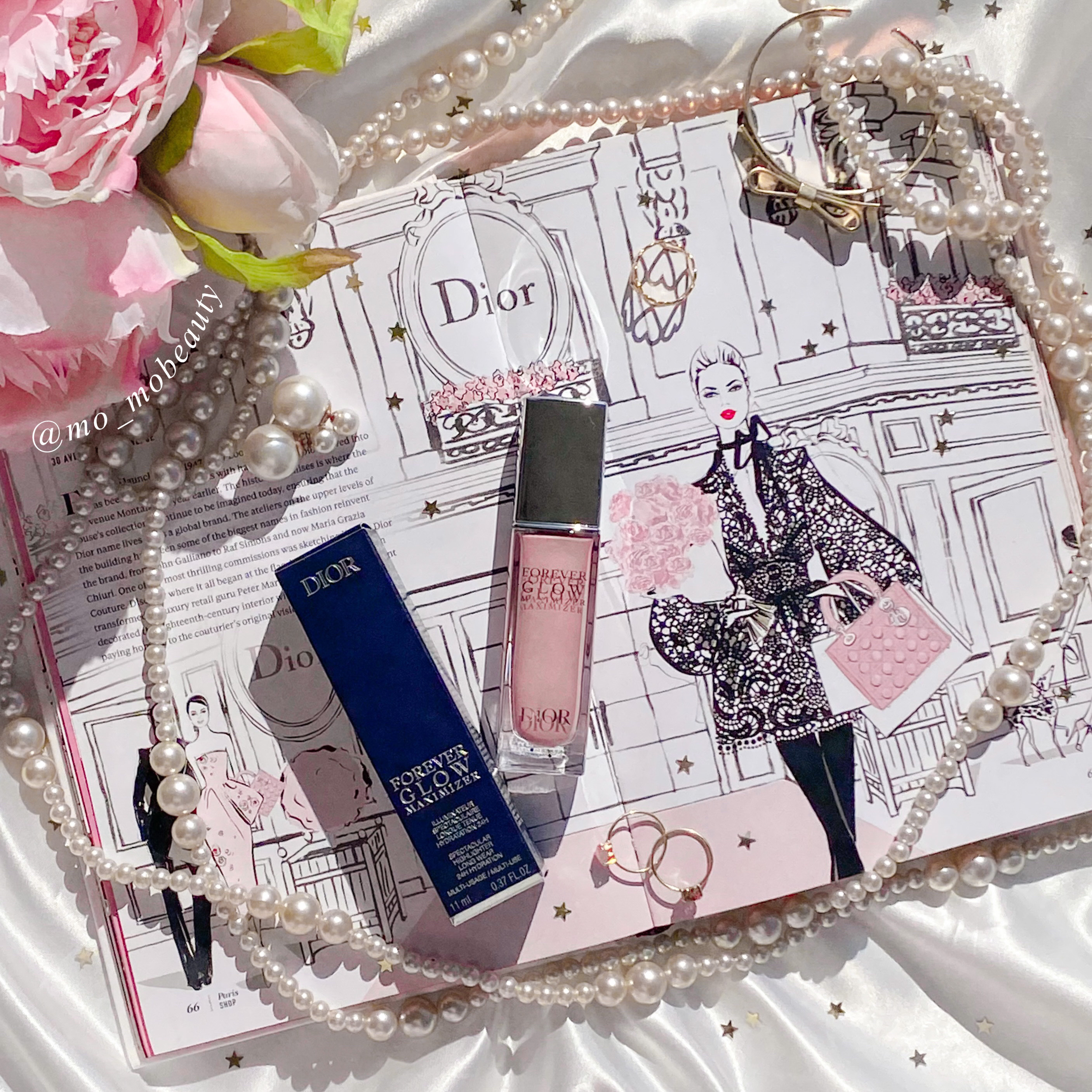 ディオールスキン フォーエヴァー グロウ マキシマイザー/Dior/ハイライトを使ったクチコミ（1枚目）