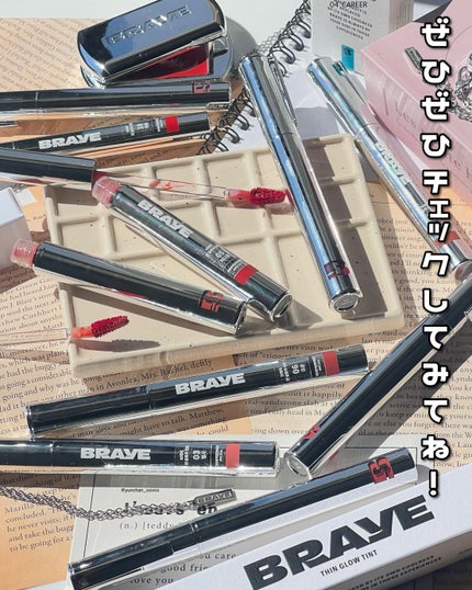 THIN GLOW TINT/BRAYE/口紅を使ったクチコミ(6枚目)