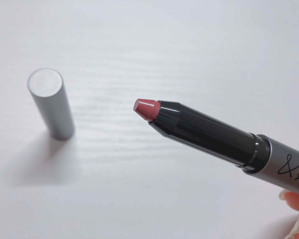 クレヨンリップ/&be/口紅を使ったクチコミ(2枚目)