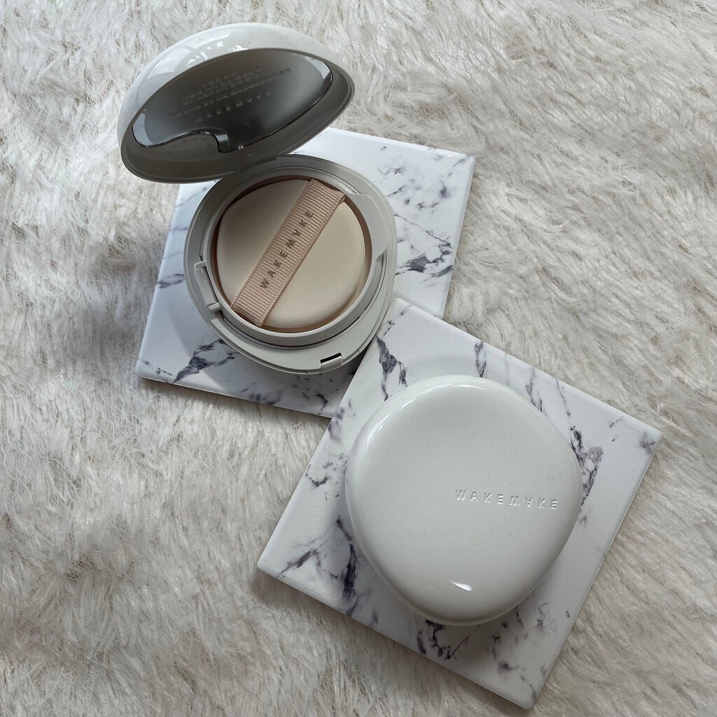 ビーガンクリーンピュアカバークッション/wakemake/クッションファンデーションを使ったクチコミ(10枚目)