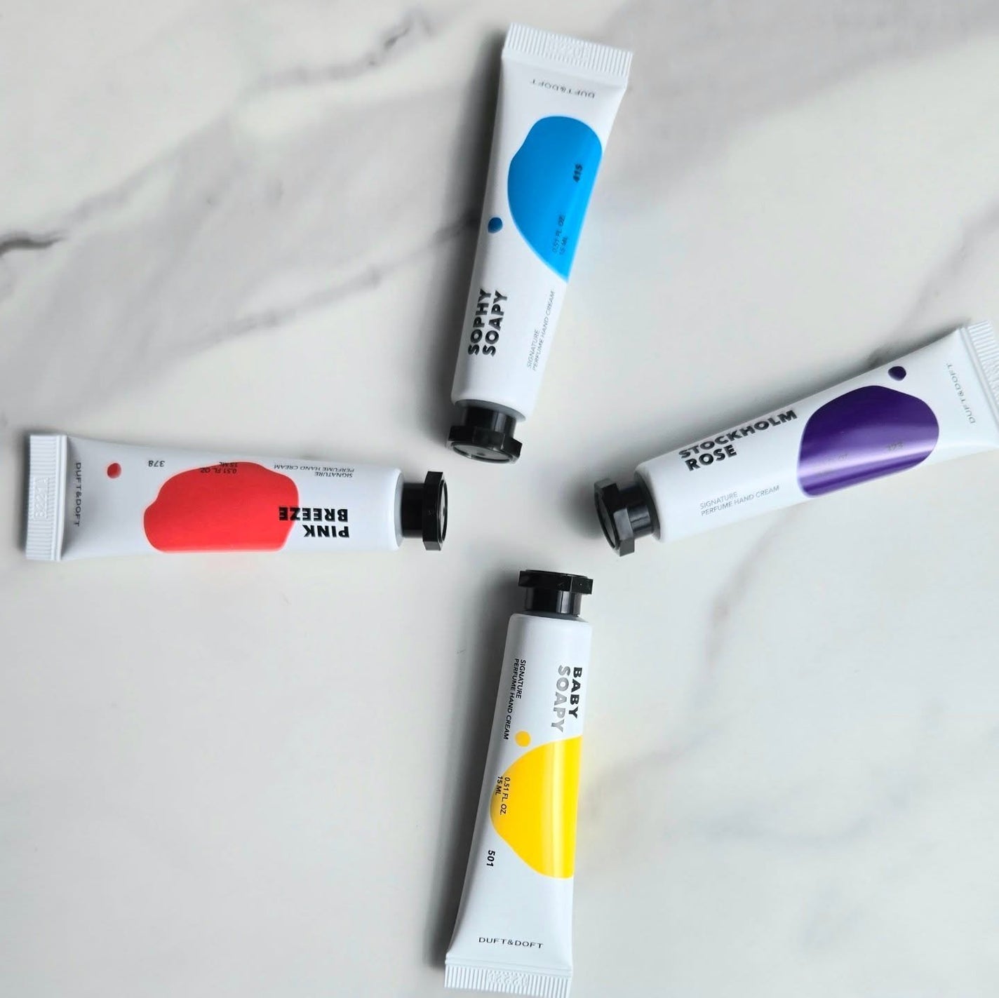 シグネチャーパフュームハンドクリームミニチュアギフトセット/DUFT&DOFT/ハンドクリームを使ったクチコミ(2枚目)