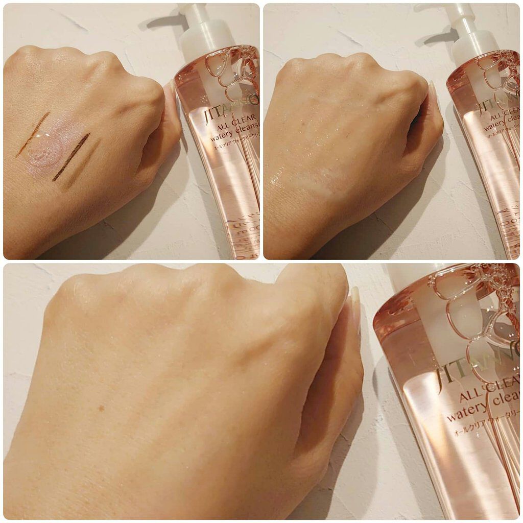ジタンノオールクリアウォータリークレンジング/JITANNO/クレンジングジェルを使ったクチコミ（2枚目）
