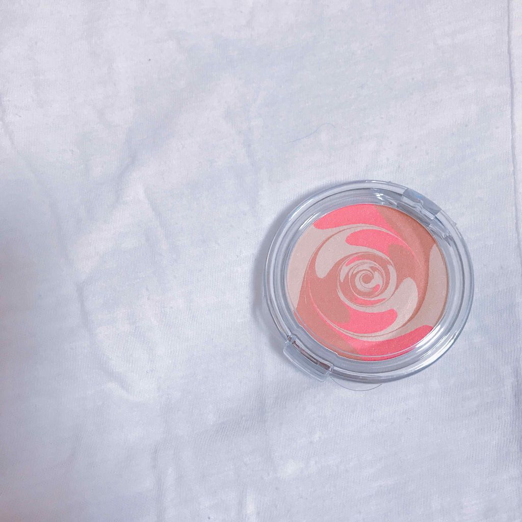 チークカラー マーブルタイプ/無印良品/パウダーチークを使ったクチコミ(1枚目)