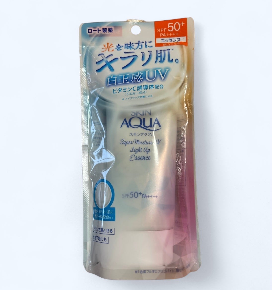 スーパーモイスチャーUVライトアップエッセンス/スキンアクア/日焼け止めローションを使ったクチコミ(1枚目)