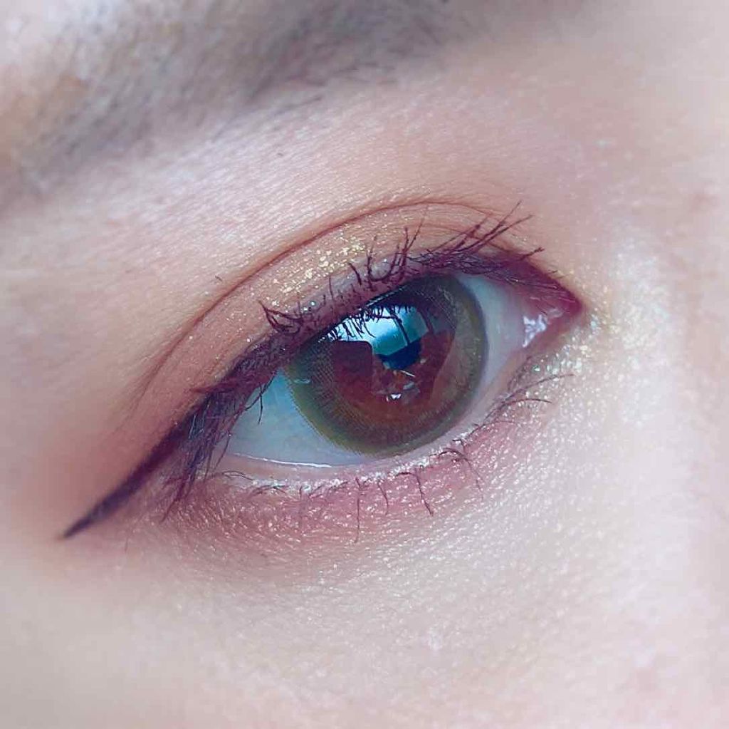 UR GLAM　BLOOMING EYE COLOR PALETTE/U R GLAM/アイシャドウパレットを使ったクチコミ（3枚目）