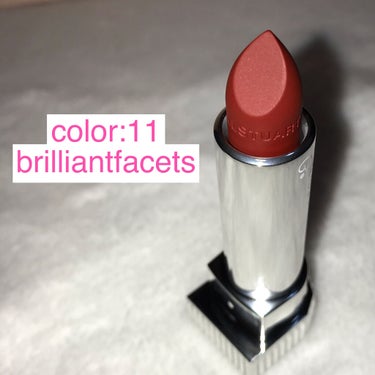 ルージュ リップジュエル ジェミーサテン 11 brilliant facets/JILL STUART/口紅を使ったクチコミ（2枚目）