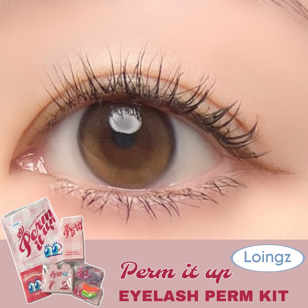 ⁡パーマイットアップアイラッシュパーマキット/Loingz/その他キットセットを使ったクチコミ（1枚目）