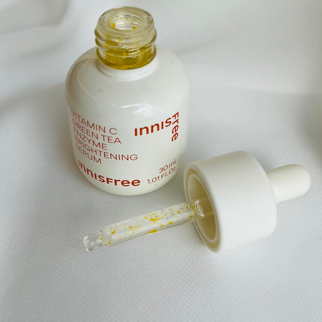 ビタC　グリーンティーエンザイム　ブライト　セラム/innisfree/美容液を使ったクチコミ（3枚目）