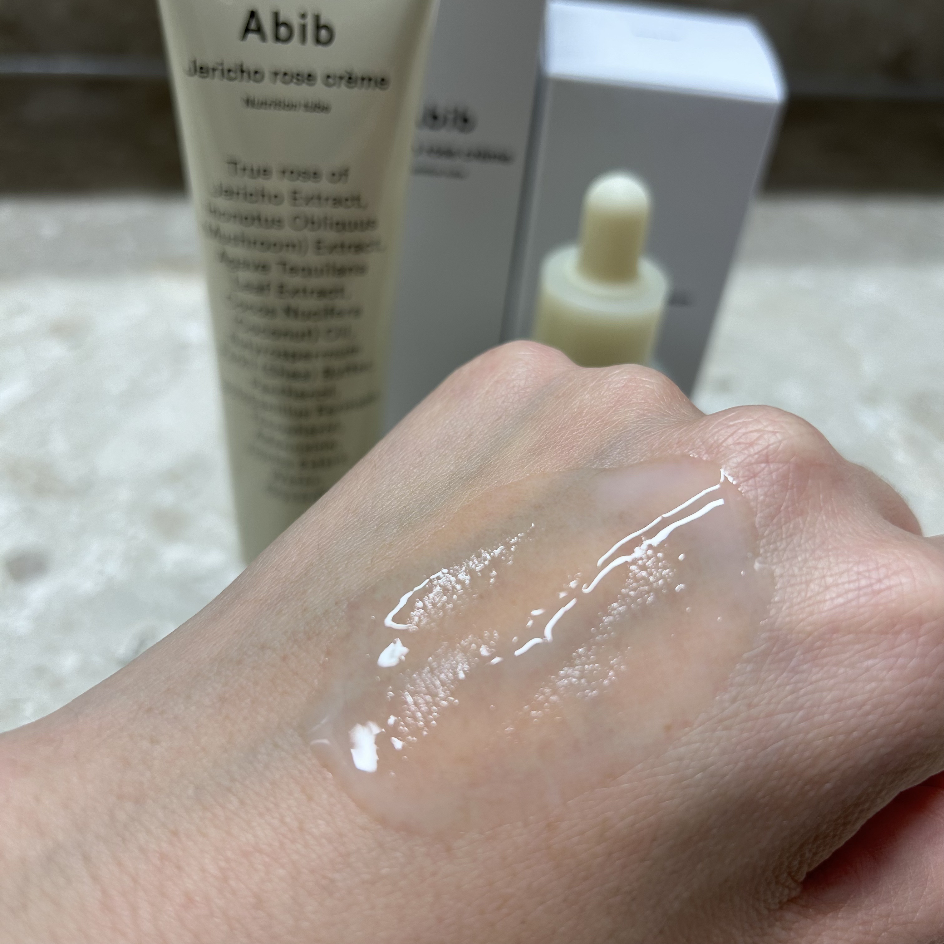 復活草クリーム ニュートリションチューブ/Abib /フェイスクリームを使ったクチコミ（3枚目）