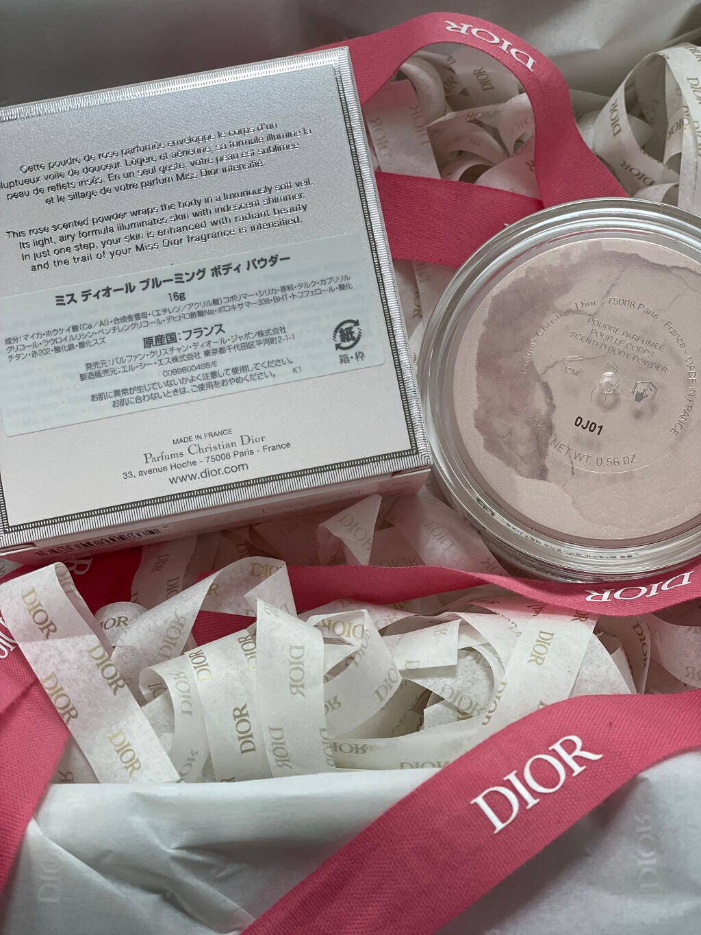 ミス ディオール ブルーミング ボディ パウダー/Dior/ボディパウダーを使ったクチコミ(5枚目)