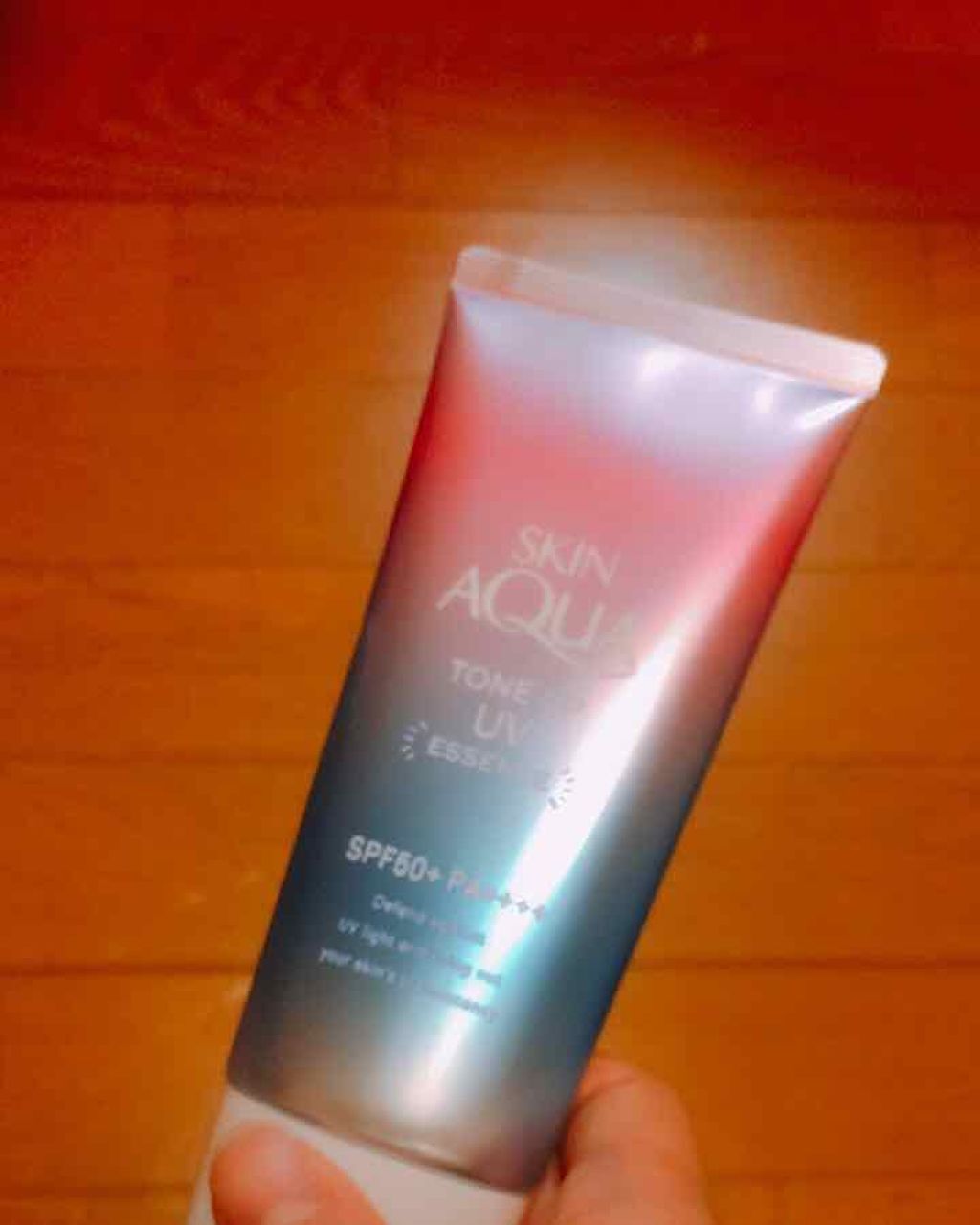 スキンアクア トーンアップUVエッセンス/スキンアクア/日焼け止めクリームを使ったクチコミ（1枚目）