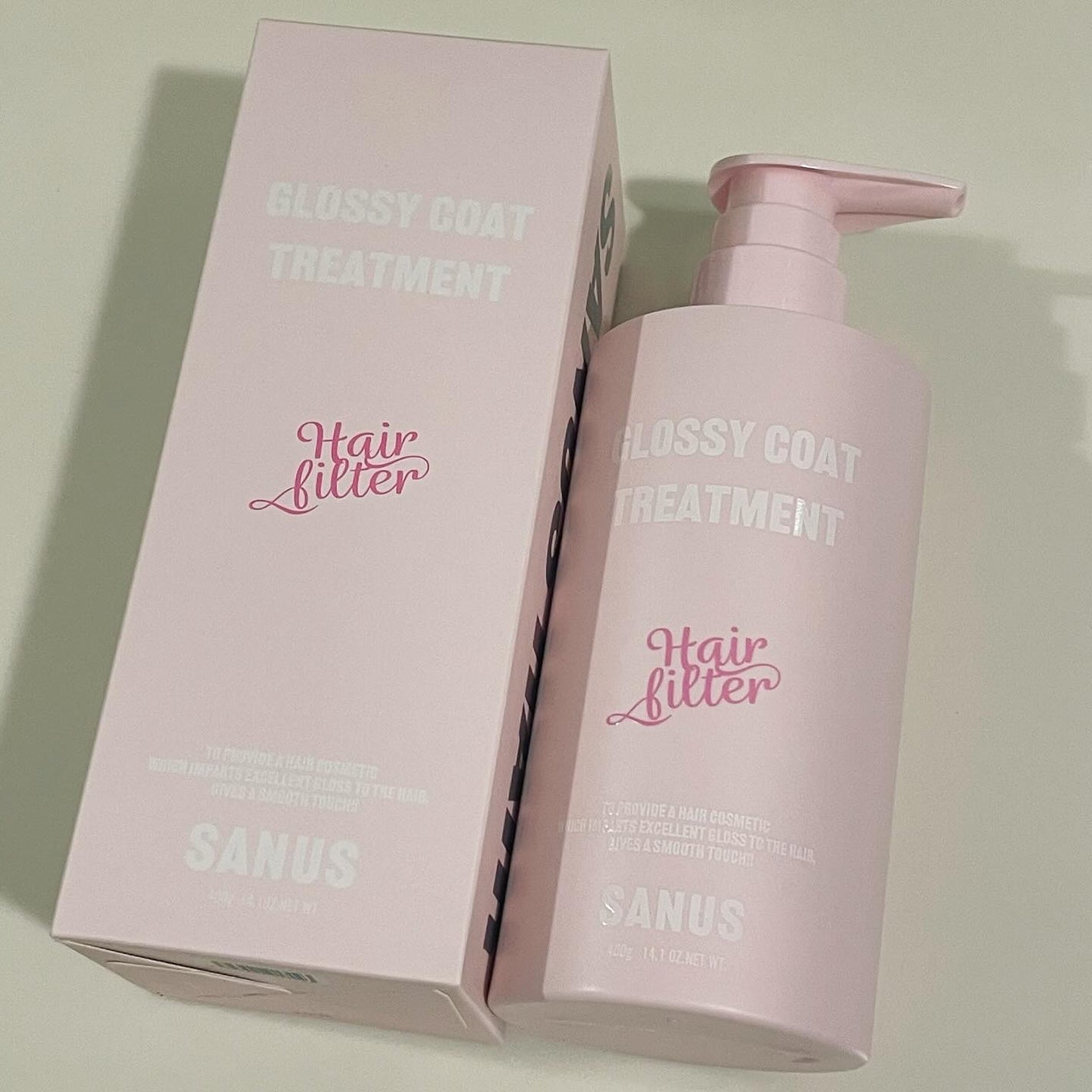 GLOSSY COAT SHAMPOO / TREATMENT/SANUS HAIR FILTER/市販シャンプーを使ったクチコミ(4枚目)