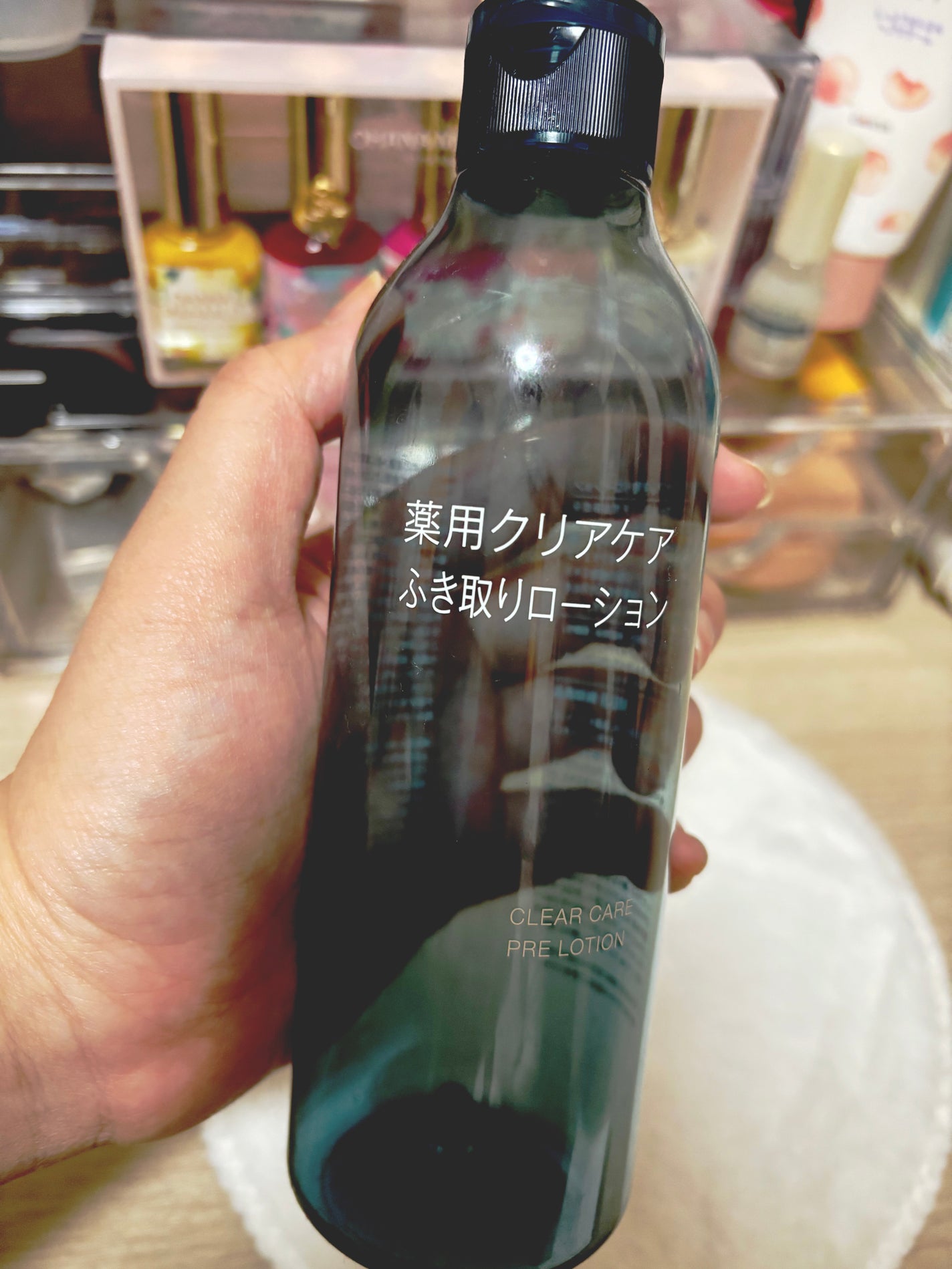 薬用クリアケアふき取りローション/無印良品/拭き取り化粧水を使ったクチコミ(1枚目)