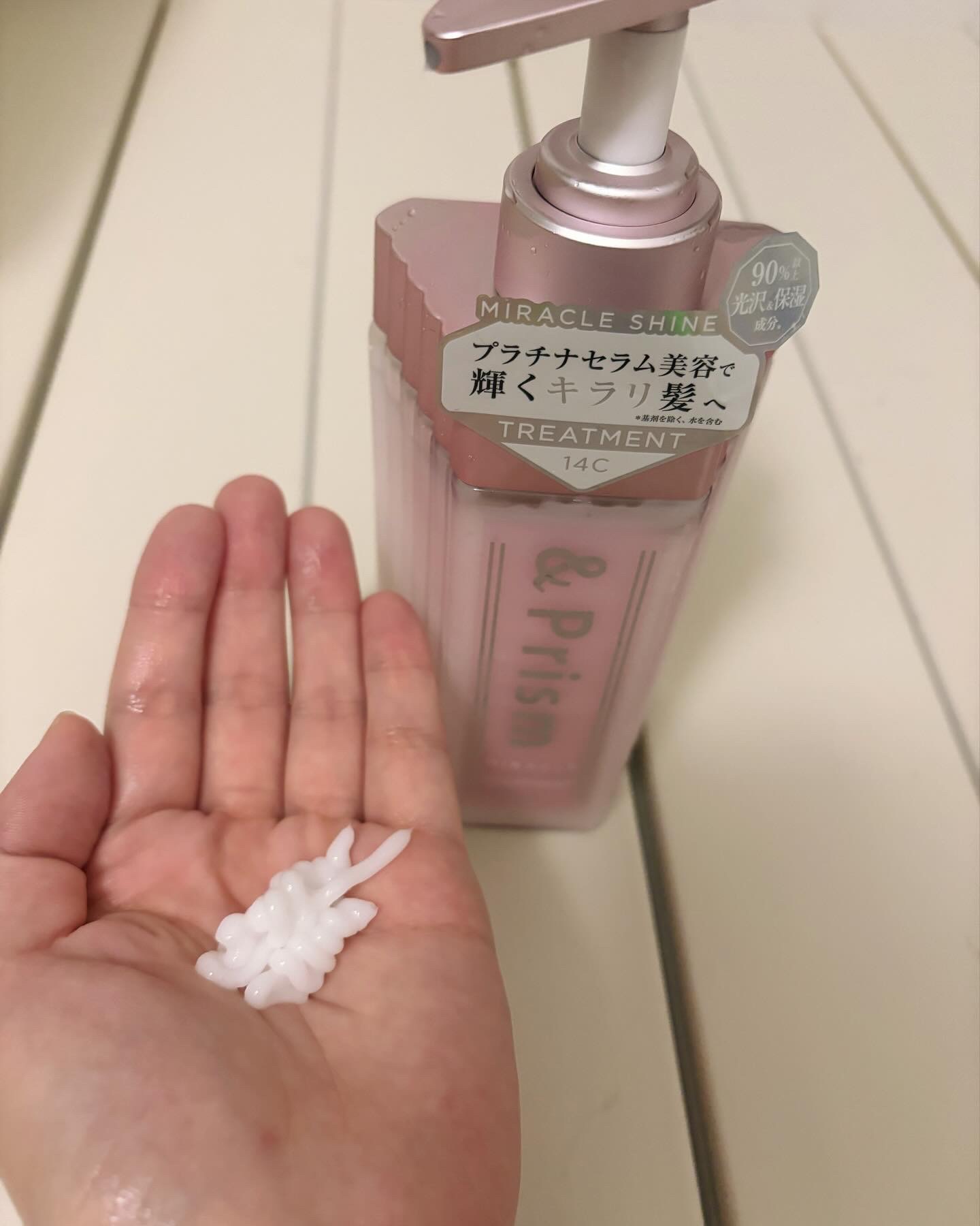 ミラクル シャイン シャンプー/ヘアトリートメント/&Prism/市販シャンプーを使ったクチコミ（3枚目）