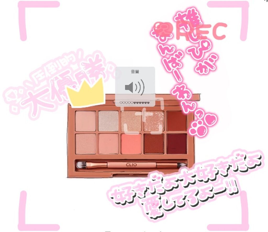 プロ アイ パレット/CLIO/アイシャドウパレットを使ったクチコミ(1枚目)