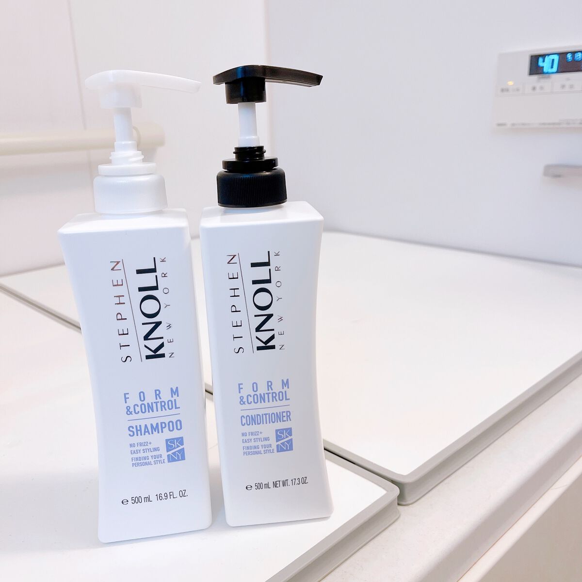 フォルムコントロール ヘアオイル Ｗ/スティーブンノル ニューヨーク/ヘアオイルを使ったクチコミ（2枚目）