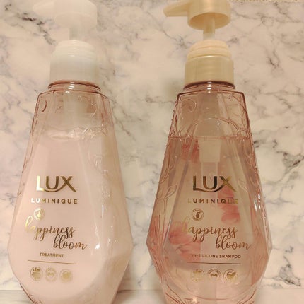 ルミニーク ハピネスブルーム シャンプー/トリートメント/LUX/市販シャンプーを使ったクチコミ(1枚目)
