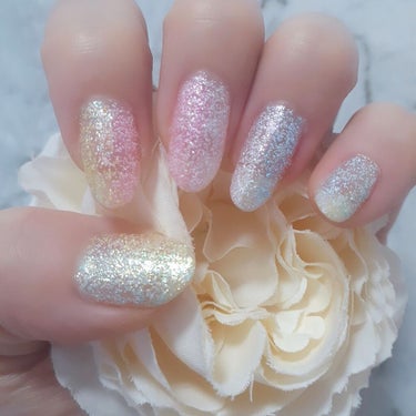 ネイルホリック Aurora Glitter PU163/ネイルホリック/マニキュアを使ったクチコミ（2枚目）