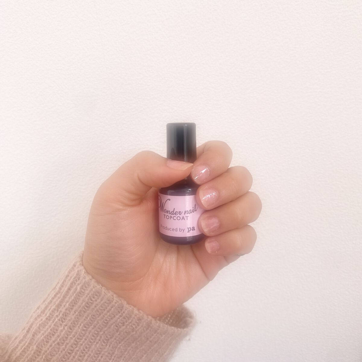 pa ワンダーネイル トップコート/pa nail collective/ネイルトップコートを使ったクチコミ(1枚目)