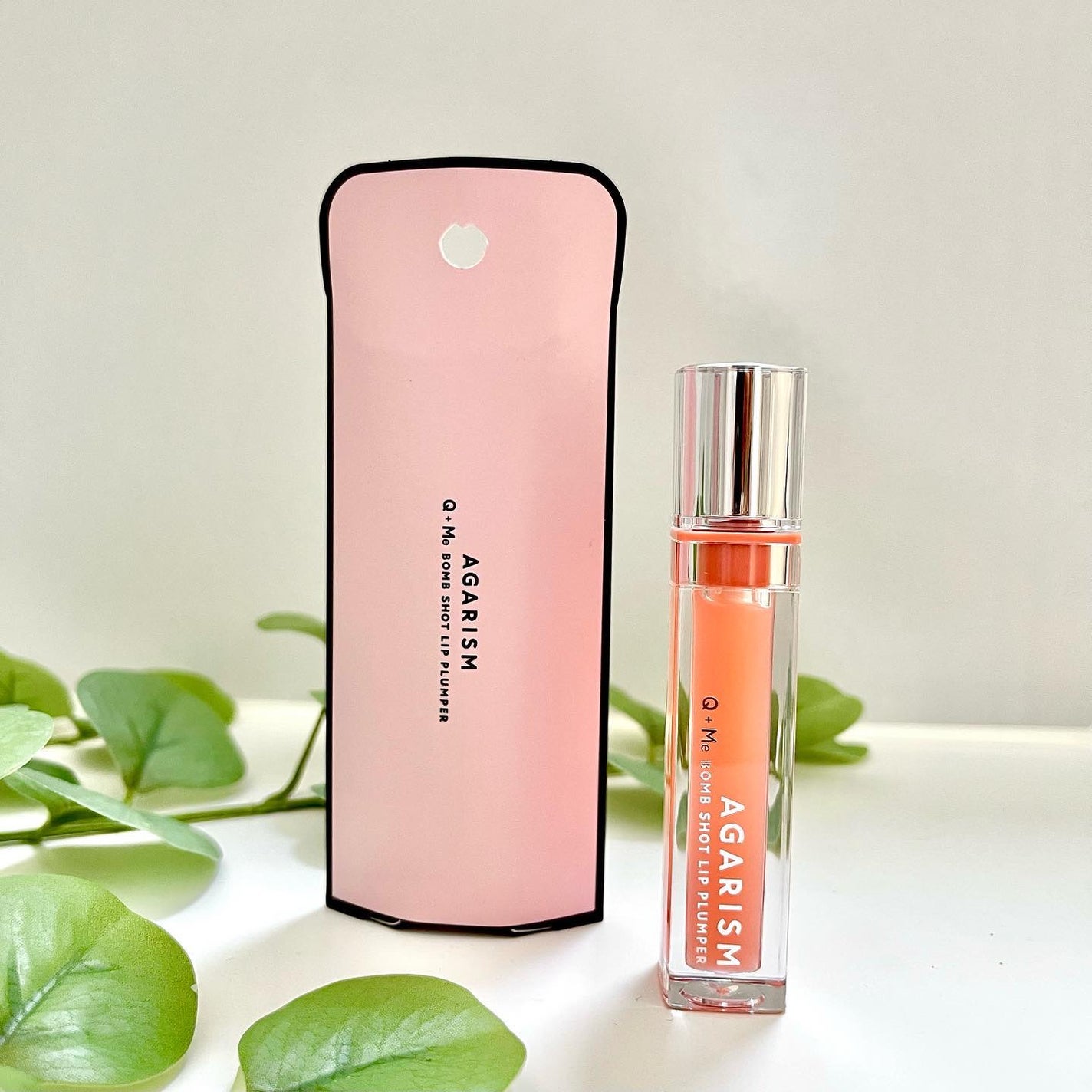 キューミ―ボムショットリッププランパー/AGARISM/リッププランパーを使ったクチコミ(7枚目)