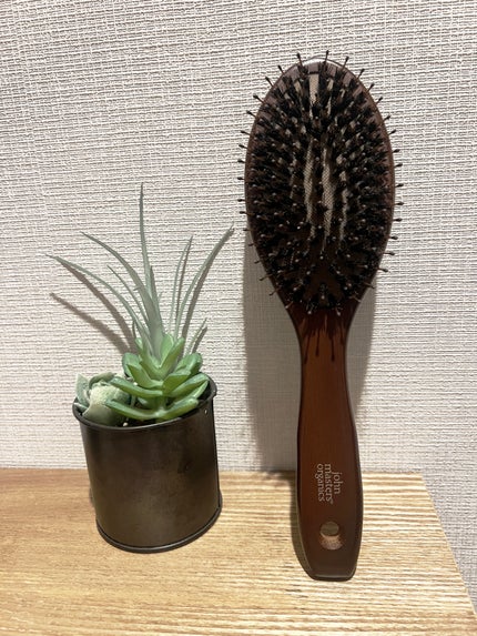 コンボパドルブラシ/john masters organics/ヘアブラシを使ったクチコミ(2枚目)